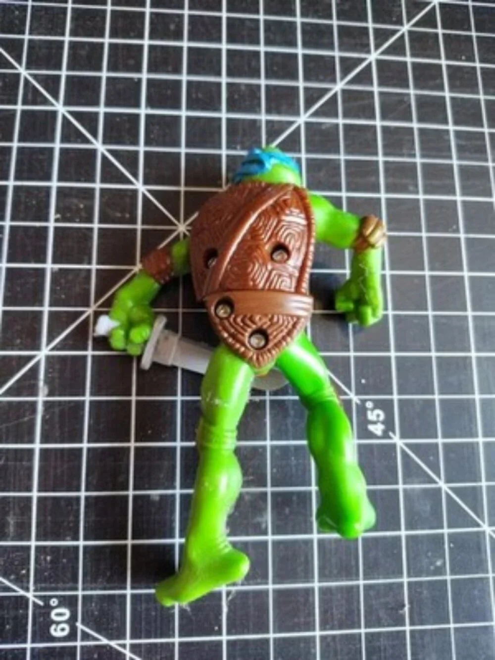 2012 Teenage Mutant Ninja Turtles Leonardo McDonald's Action Figure Toy TMNT